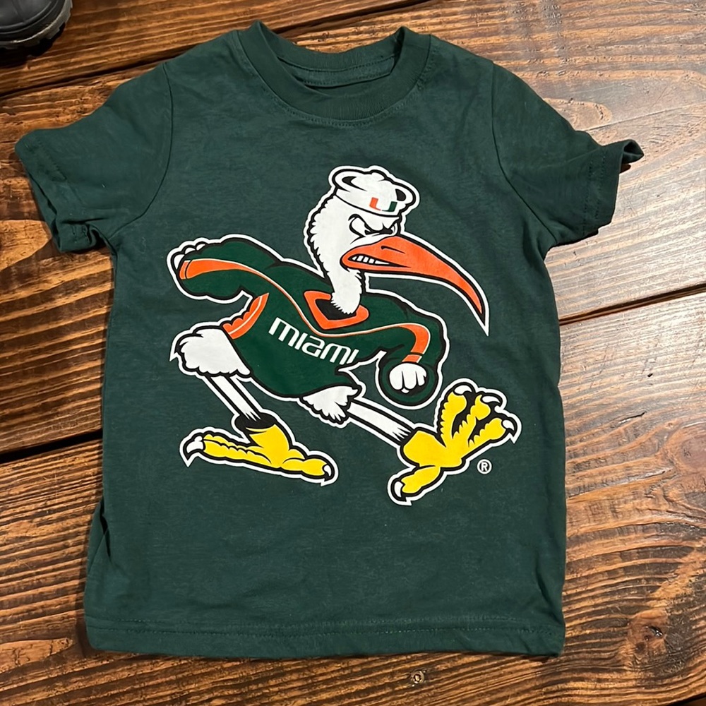 2T Miami hurricanes tee